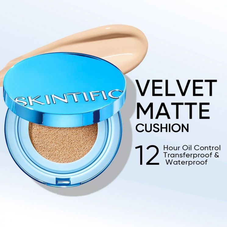 SKINTIFIC Perfect Stay Velvet Matte Cushion Long-Lasting (skintific.id)