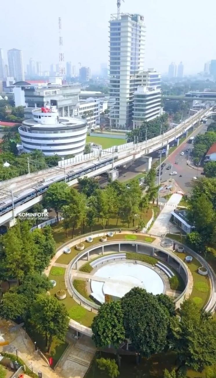 taman literasi (Instagram/@dkijakarta)