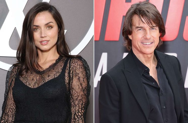 Tom Cruise dan Ana de Armas. (People)