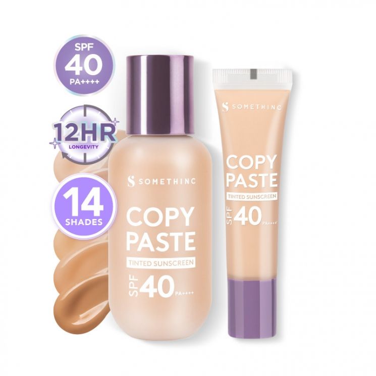 Somethinc Copy Pate Tinted Sunscreen SPF 40 PA ++++ (dok. Somethinc)