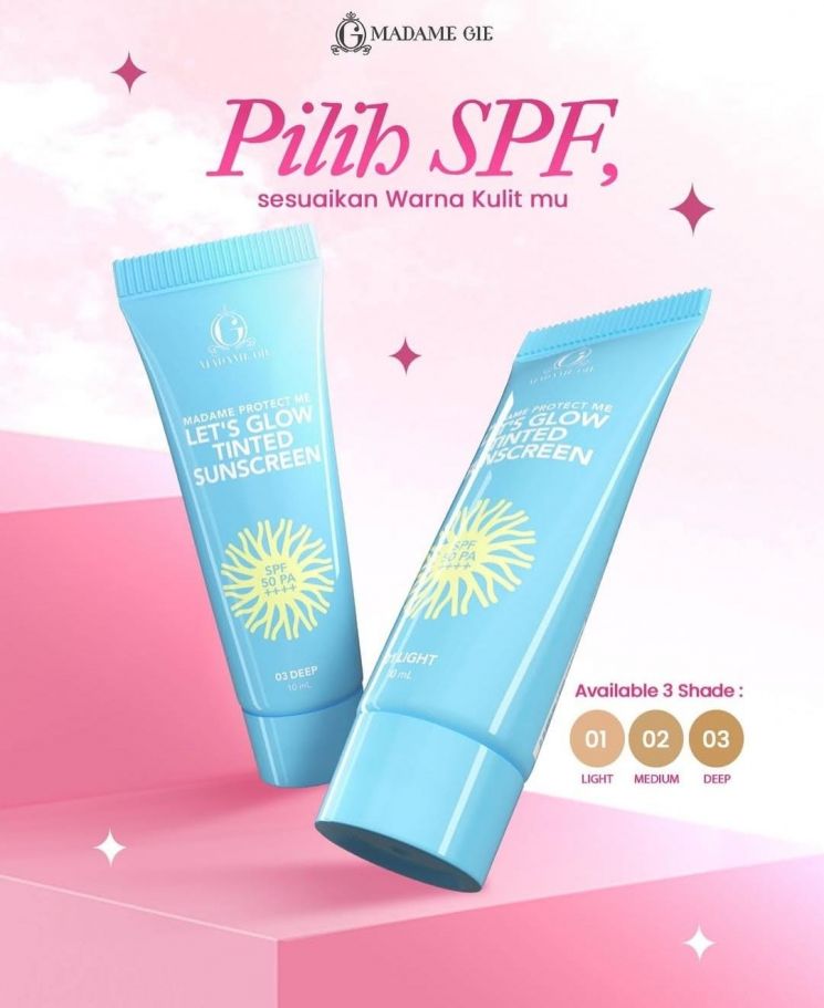 Madame Protect Me Let’s Glow Tinted Sunscreen Multipurpose (instagram/@madame.gie)