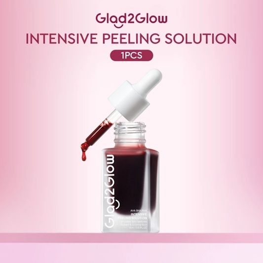 Glad2Glow AHA BHA PHA Intensive Peeling Solution (shopee.co.id)