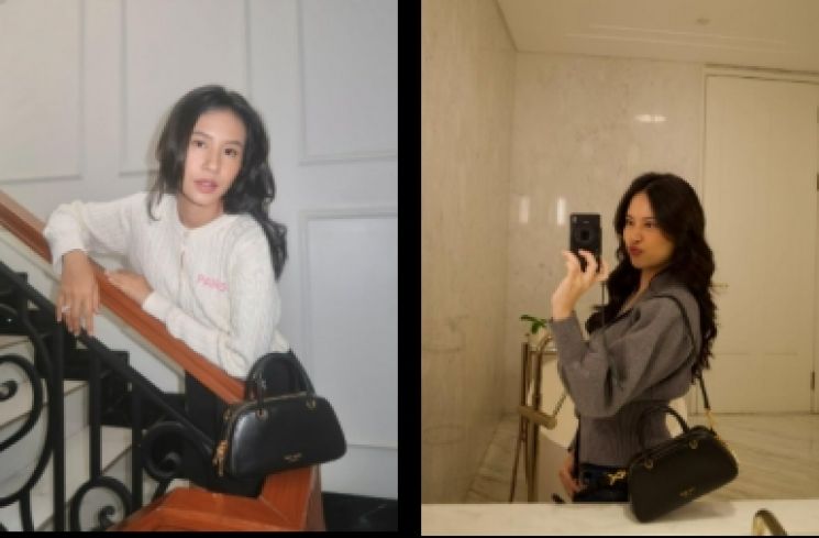 Adu Gaya Hanggini dan Shenina. (kolase)