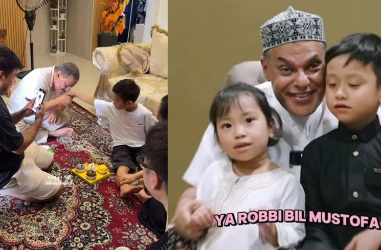 Ueno Family ke rumah Pak Muh dan Hadad Alwi (Instagram/mas_natsuki)