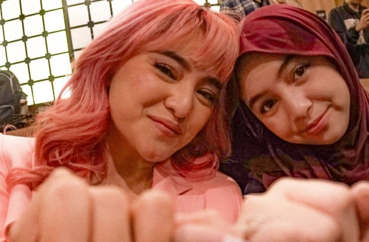 Marshanda dan Sienna (Instagram/marshanda99)