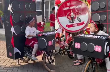 Viral Lomba Sepeda Hias 'Bergoyang', Bocah Ini Sukses Jadi Juara Berkat Sound Horeg