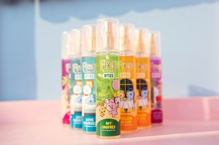 Fres & Natural with BT21 Collection My Unifres. (dok. Fres & Natural)