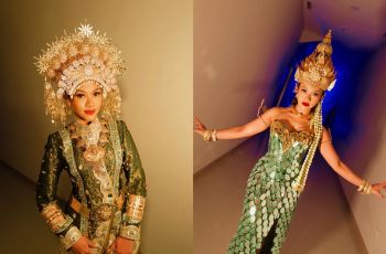 Totalitas Budaya! Kostum Nusantara Yura Yunita Curi Perhatian di Pagelaran Sabang Merauke 2025