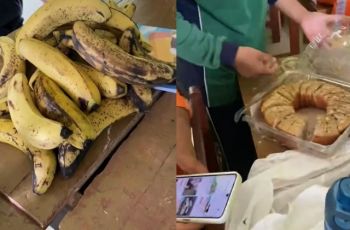 Hampir Dibuang, Sisa Pisang dari Program MBG Dikumpulin dan Diolah Lagi Sama Siswa