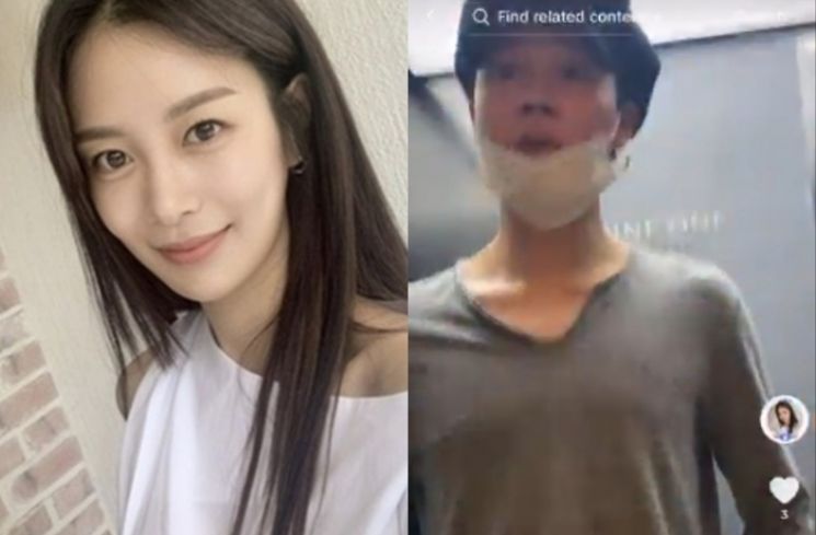 Tangkapan layar postingan Song Da Eun (Kolase. Tiktok/Song Da-eun)