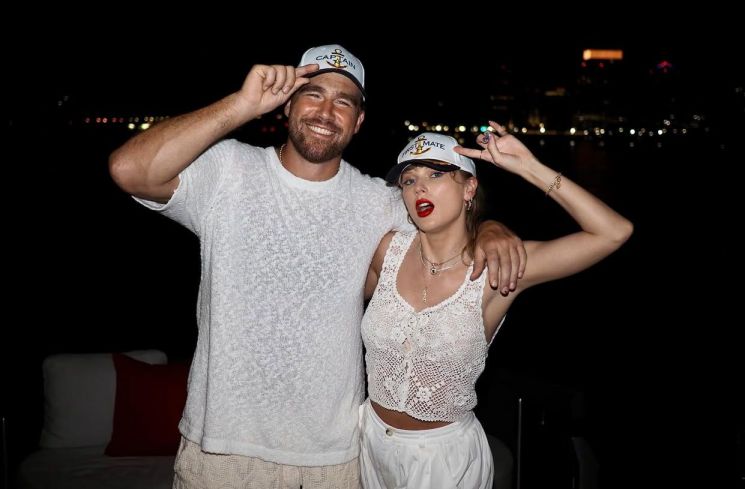 Taylor Swift dan Travis Kelce (Instagram/killatrav)