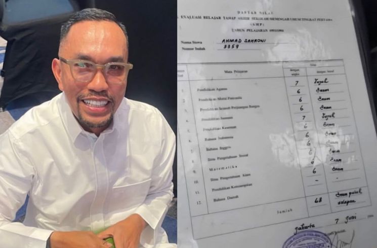 Ijazah Ahmad Sahroni (Kolase.)