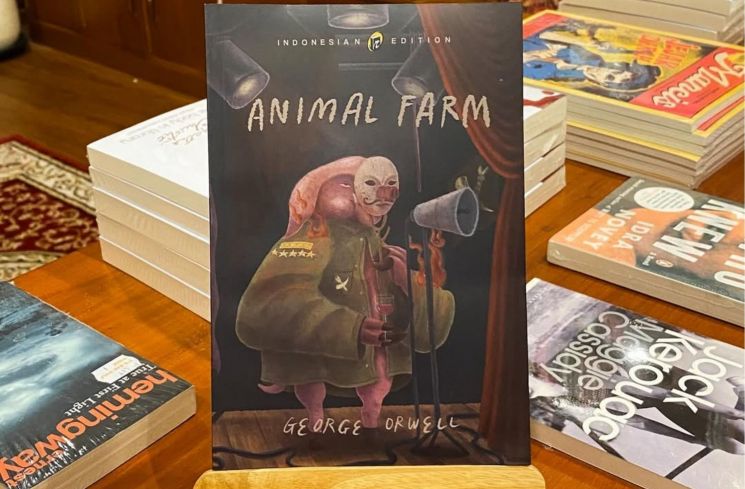 Novel Animal Farm karya George Orwell (Instagram/@solusibuku)