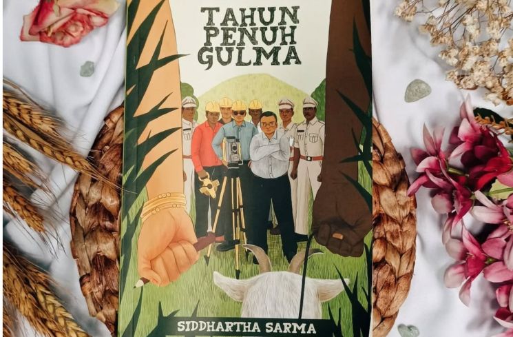 Novel Tahun Penuh Gulma karya Siddharta Sarma (Instagram/@alicialibrary)