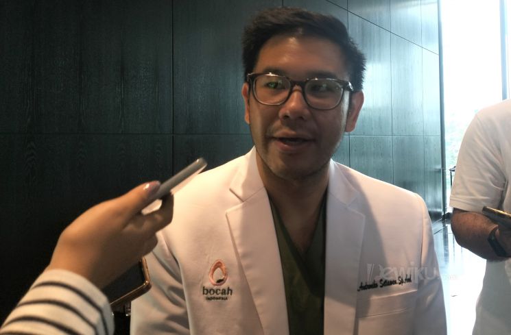 dr. Geraldo Laurus, Sp. And dokter spesialis andrologi Bocah Indonesia. (Dewiku.com/Annisa Deli)