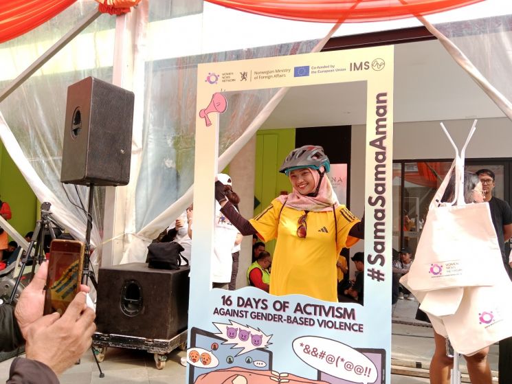 Photo booth. (Dewiku.com/Clarencia)