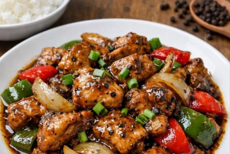 Ayam lada hitam (Pexels)