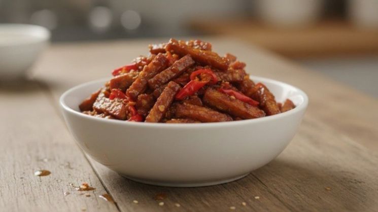 Tempe Orek Saus Tiram (Pexels)