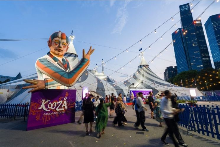 Sirkus Kooza. (Dewiku.com/Vania)